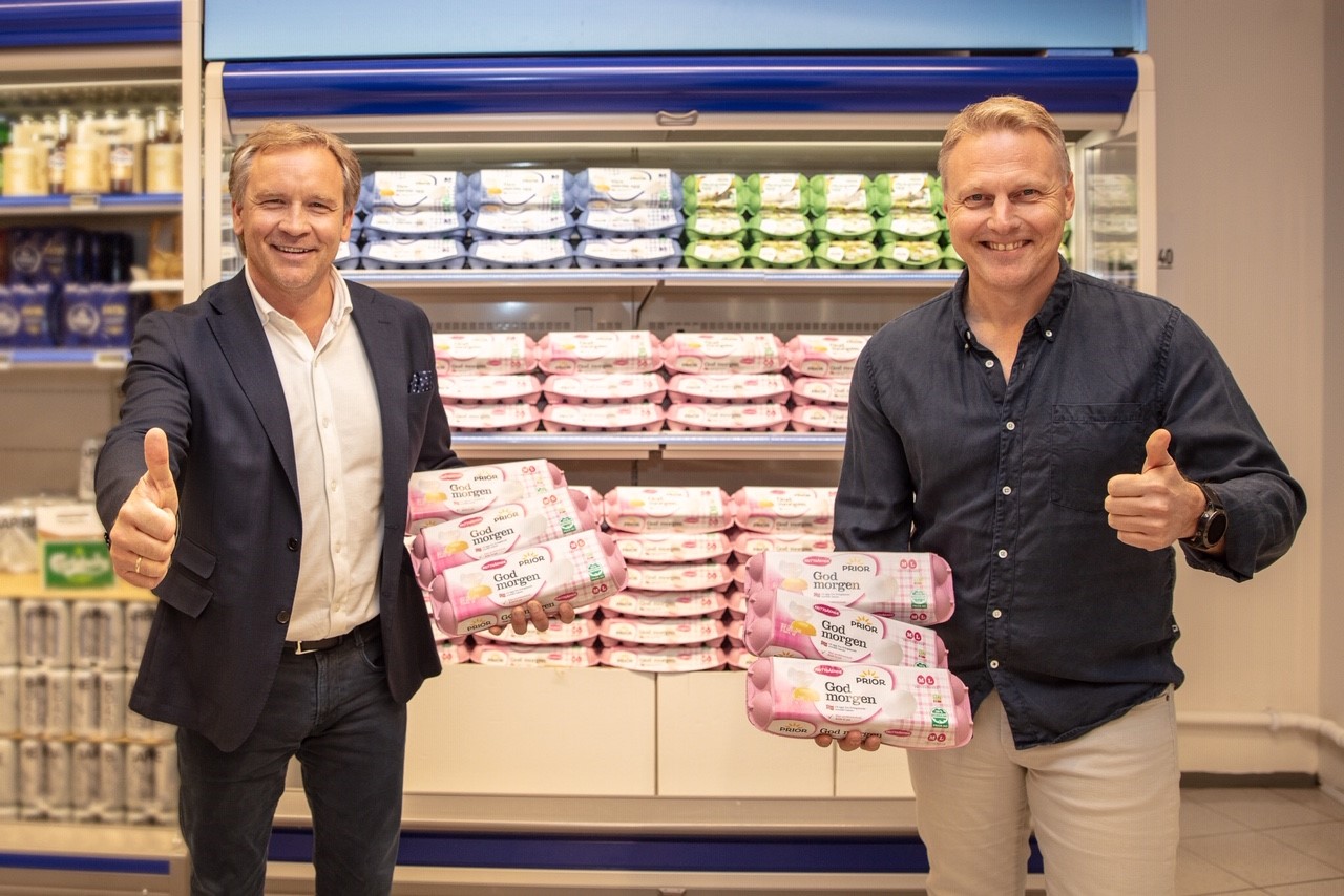 Prior egg på plass hos Rema 1000 Medlemsportal for Nortura SA Klart for Rema 1000 Lade Arena Dagligvarehandelen